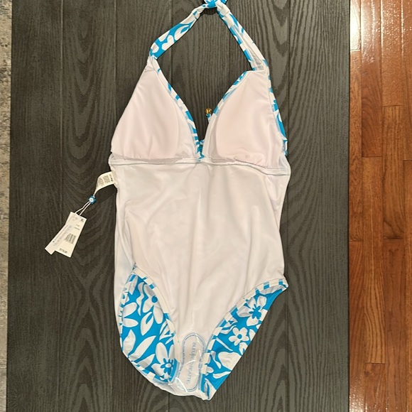 Bleu Rod Beattie Blue Floral swimsuit- New 🌴🌴 - Picture 8 of 11